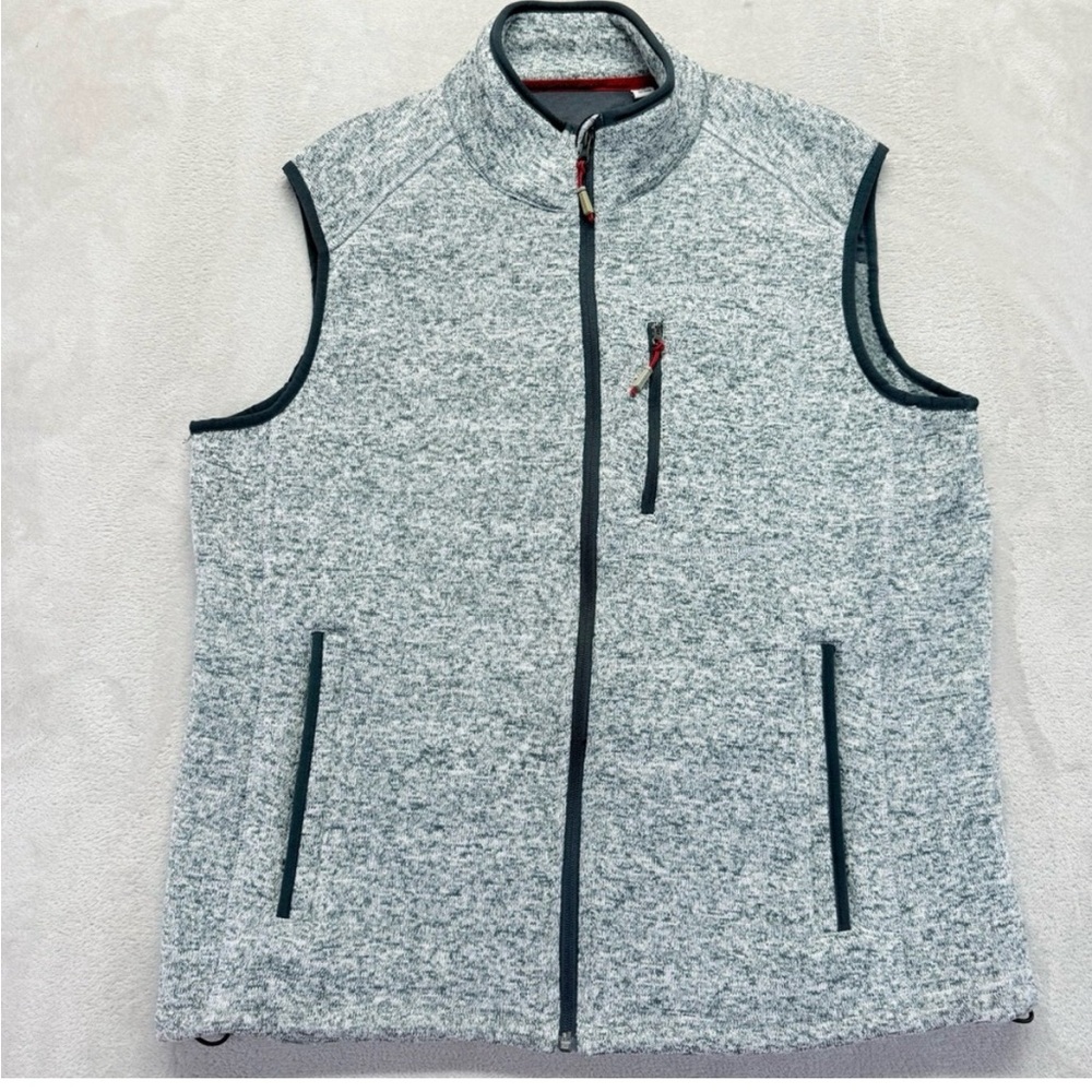 Orvis Gray Fleece Vest - Nice